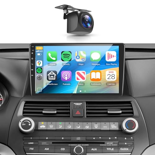 8Core 6+128G Car Stereo for Honda Accord 8th 2008-2013 Wireless Carplay Android Auto
